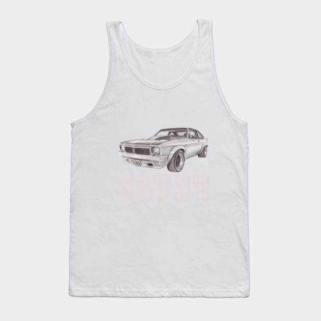 Aussie Icons - '77 LX SS Torana - GRUNT Tank Top by OG Ballers